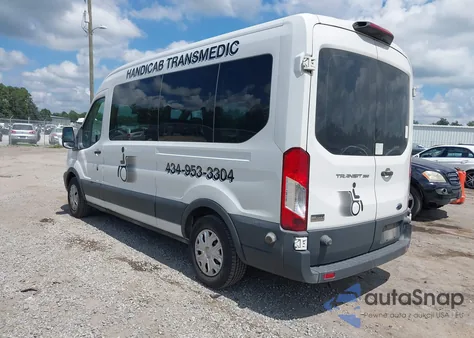 2018 Ford Transit-350 Xl z USA, uszkodzony, nr VIN 1FDZX2CM9JKA81191